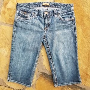 See Thru Soul Denim Shorts